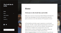 Desktop Screenshot of draftbarandgrille.com